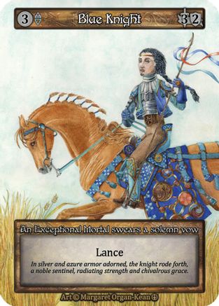 Image of Blue Knight  - Arthurian Legends