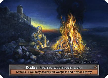 Image of Bonfire (Foil)  - Arthurian Legends Foil