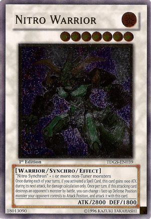 Image of Nitro Warrior (UTR) (TDGS-EN039) - The Duelist Genesis Unlimited