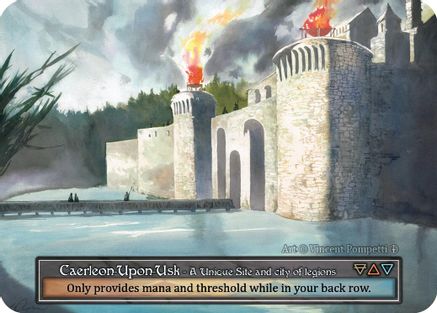 Image of Caerleon-Upon-Usk (Foil)  - Arthurian Legends Foil