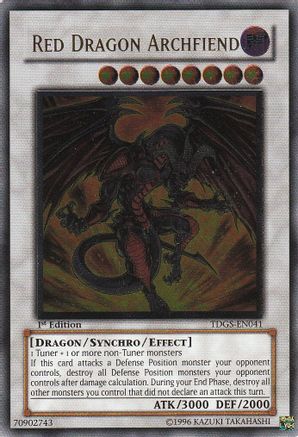 Image of Red Dragon Archfiend (UTR) (TDGS-EN041) - The Duelist Genesis 1st Edition