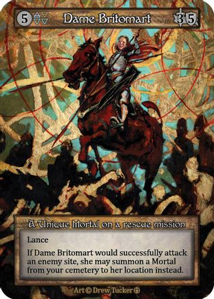 Image of Dame Britomart  - Arthurian Legends