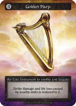 Image of Golden Harp  - Arthurian Legends