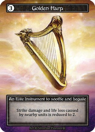 Image of Golden Harp (Foil)  - Arthurian Legends Foil
