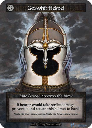 Image of Goswhit Helmet  - Arthurian Legends
