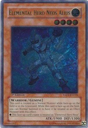 Image of Elemental Hero Neos Alius (UTR) (TAEV-EN018) - Tactical Evolution Unlimited