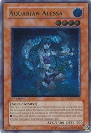 Image of Aquarian Alessa (UTR) (TAEV-EN020) - Tactical Evolution 1st Edition