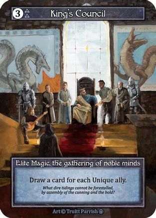 Image of King's Council (Foil)  - Arthurian Legends Foil