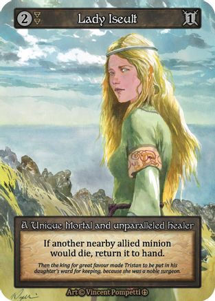 Image of Lady Iseult  - Arthurian Legends
