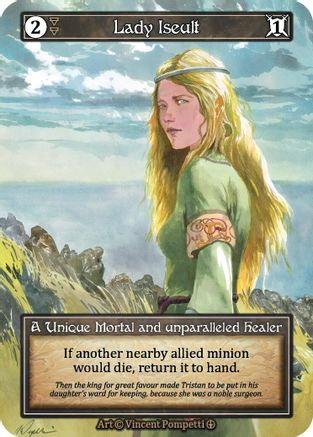Image of Lady Iseult (Foil)  - Arthurian Legends Foil