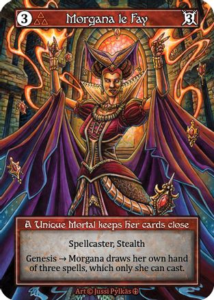 Image of Morgana le Fay (Foil)  - Arthurian Legends Foil