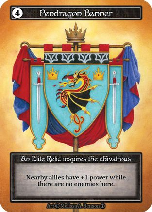 Image of Pendragon Banner (Foil)  - Arthurian Legends Foil