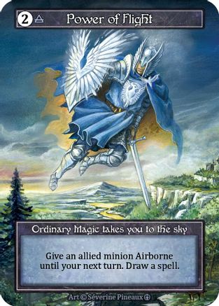 Image of Power of Flight (Foil)  - Arthurian Legends Foil