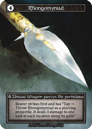 Image of Rhongomyniad (Foil)  - Arthurian Legends Foil