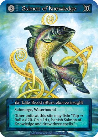 Image of Salmon of Knowledge  - Arthurian Legends