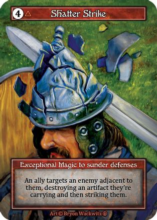 Image of Shatter Strike (Foil)  - Arthurian Legends Foil