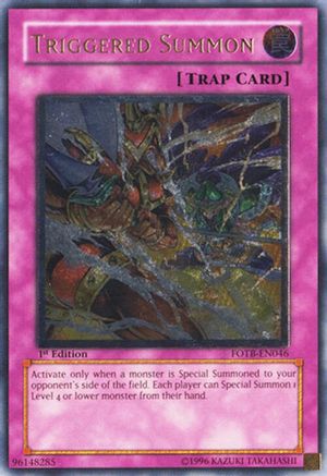 Image of Triggered Summon (UTR) (FOTB-EN046) - Force of the Breaker 1st Edition