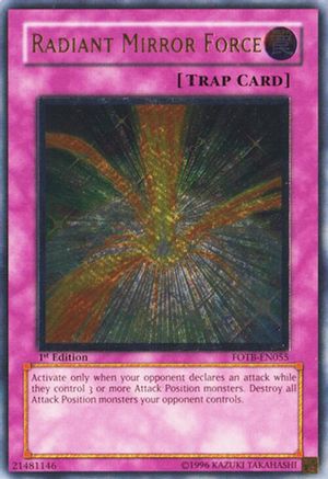 Image of Radiant Mirror Force (UTR) (FOTB-EN055) - Force of the Breaker Unlimited