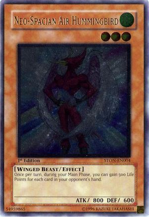 Image of Neo-Spacian Air Hummingbird (UTR) (STON-EN004) - Strike of Neos 1st Edition