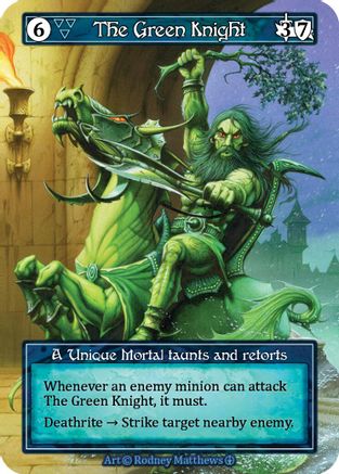 Image of The Green Knight (Foil)  - Arthurian Legends Foil
