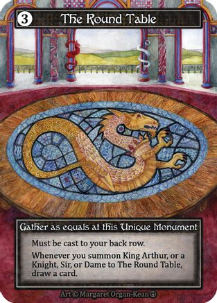 Image of The Round Table (Foil)  - Arthurian Legends Foil