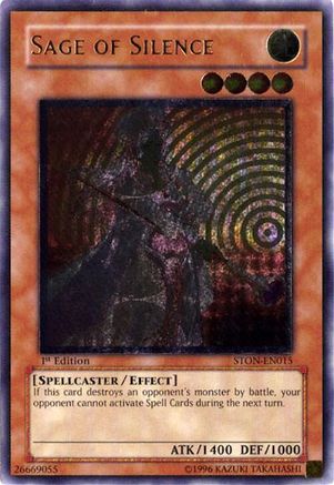 Image of Sage of Silence (UTR) (STON-EN015) - Strike of Neos Unlimited