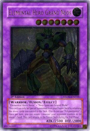 Image of Elemental Hero Grand Neos (UTR) (STON-EN035) - Strike of Neos Unlimited