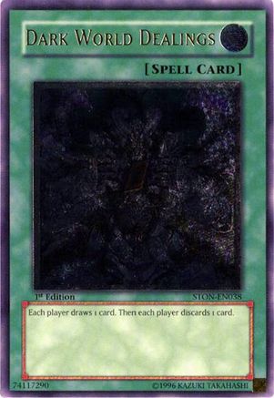 Image of Dark World Dealings (UTR) (STON-EN038) - Strike of Neos Unlimited