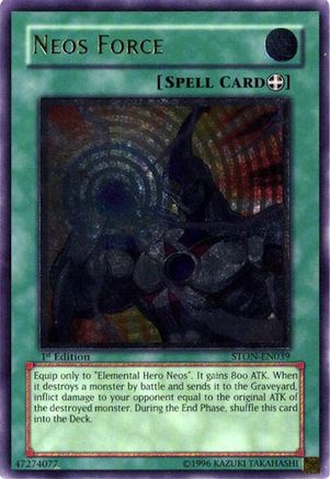 Image of Neos Force (UTR) (STON-EN039) - Strike of Neos 1st Edition