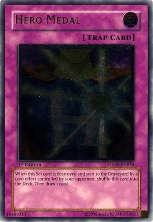 Image of Hero Medal (UTR) (STON-EN050) - Strike of Neos Unlimited