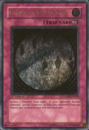Image of Cloak and Dagger (UTR) (STON-EN059) - Strike of Neos Unlimited
