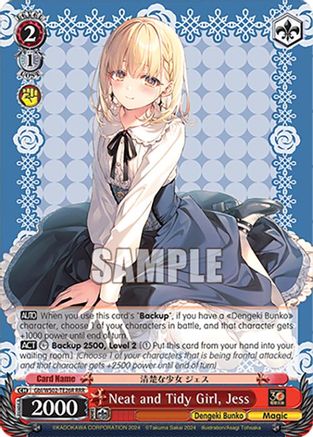 Image of Neat and Tidy Girl, Jess (RRR) (Gbl/WS02-TE26R RRR) - Dengeki Bunko