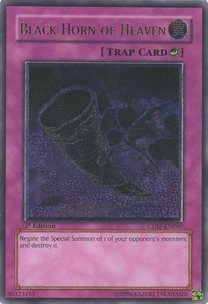 Image of Black Horn of Heaven (UTR) (CDIP-EN060) - Cyberdark Impact Unlimited