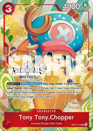 Image of Tony Tony.Chopper (Online Regional 2024 Vol. 3) (OP01-015) - One Piece Promotion Cards