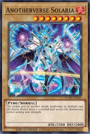Image of Anotherverse Solaria (SR) (YCSW-EN015) - Yu-Gi-Oh! Championship Series Prize Cards Limited