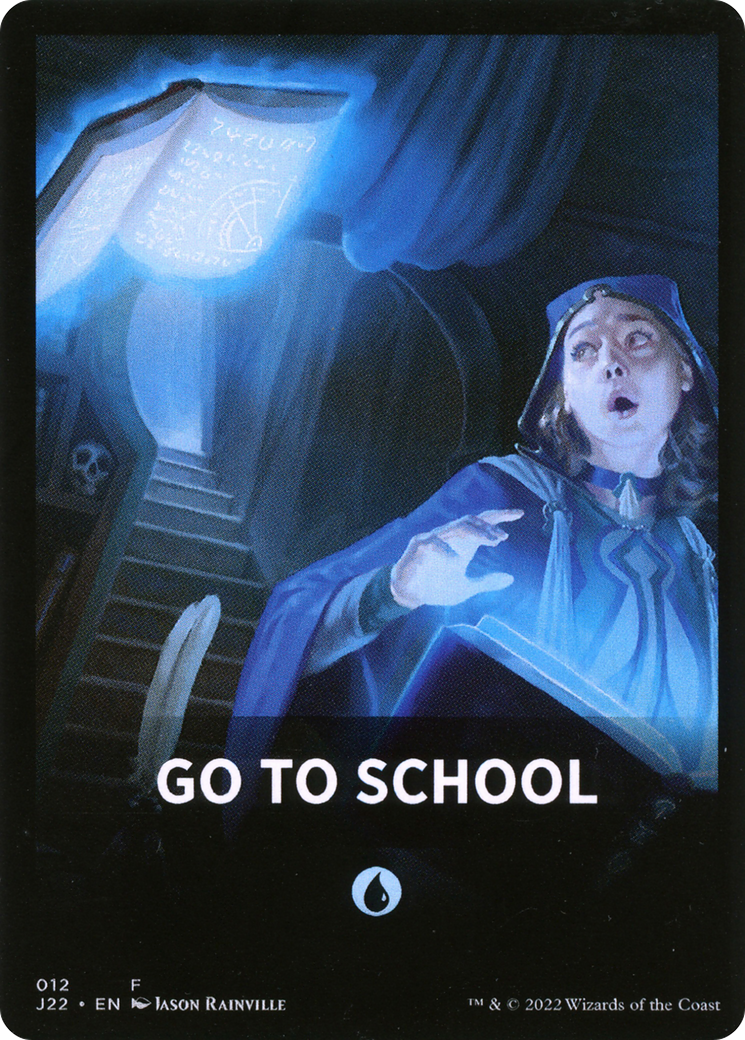 Image of Go to School (FJ22-012) - Jumpstart 2022 Front Cards