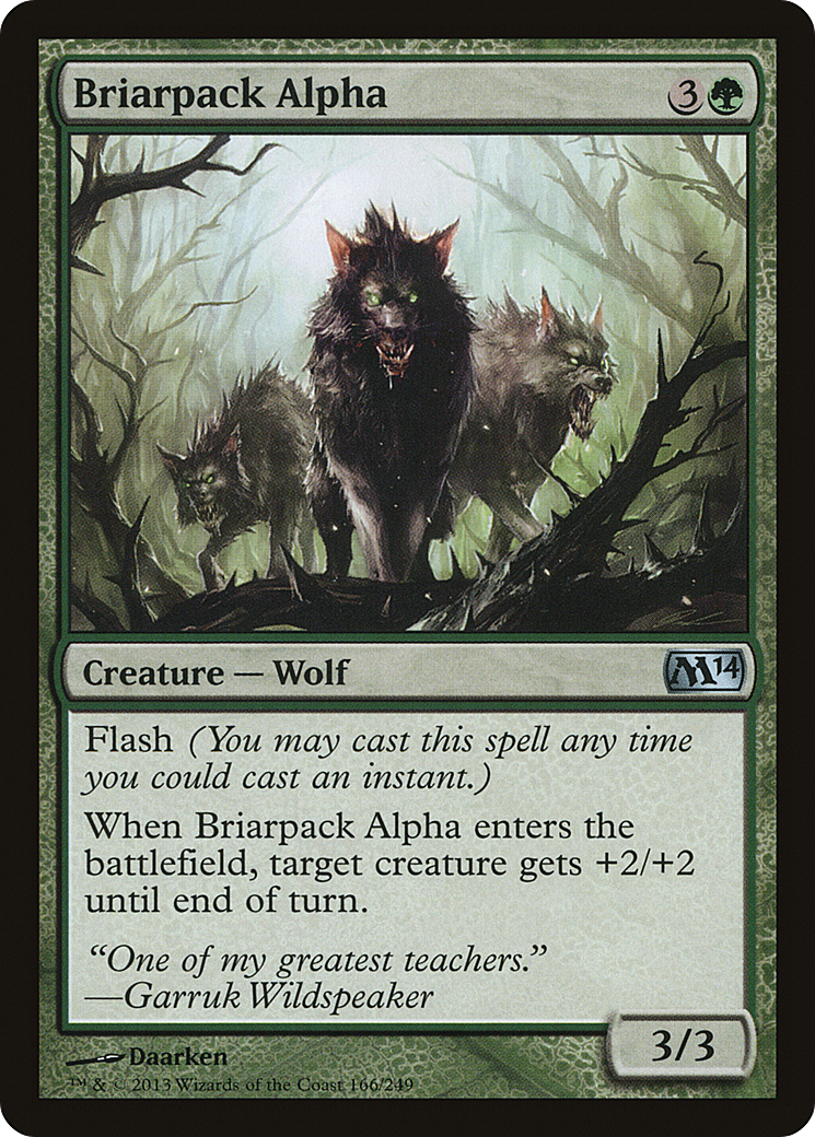 Image of Briarpack Alpha (M14-166) - Magic 2014 Foil