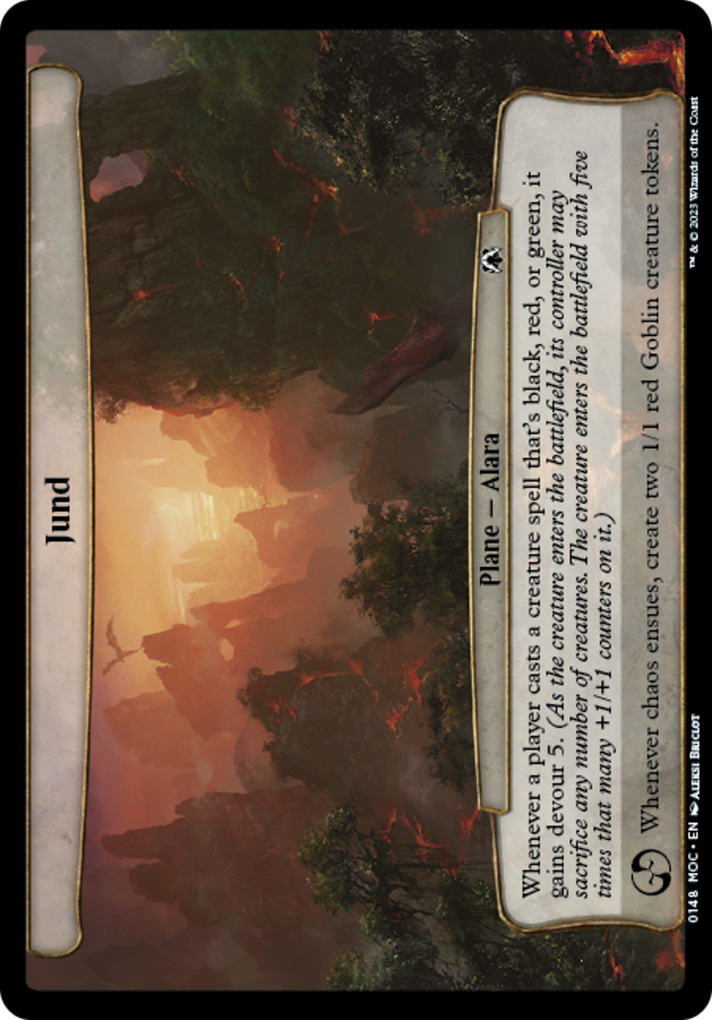 Image of Jund (MOC-148) - March of the Machine Commander