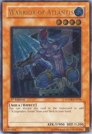 Image of Warrior of Atlantis (UTR) (FOTB-EN016) - Force of the Breaker Unlimited