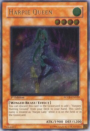 Image of Harpie Queen (UTR) (FOTB-EN020) - Force of the Breaker Unlimited