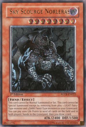 Image of Sky Scourge Norleras (UTR) (FOTB-EN022) - Force of the Breaker Unlimited