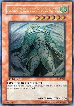 Image of Raiza the Storm Monarch (UTR) (FOTB-EN026) - Force of the Breaker Unlimited