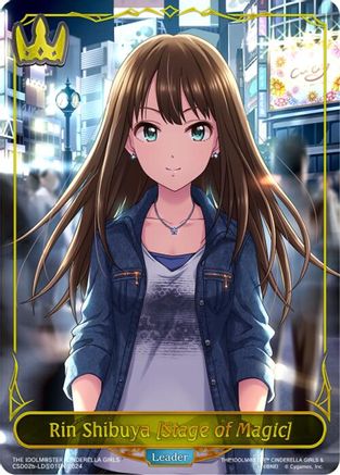 Image of Rin Shibuya [Stage of Magic] - LD(S)01 (CSD02b-LD(S)01EN) - CSD02 THE IDOLMSTER CINDERELLA GIRLS