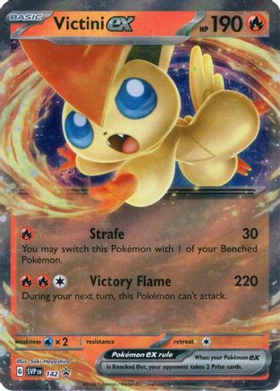 Image of Victini ex 142  - Holofoil SV Scarlet & Violet Promo Cards - Promo