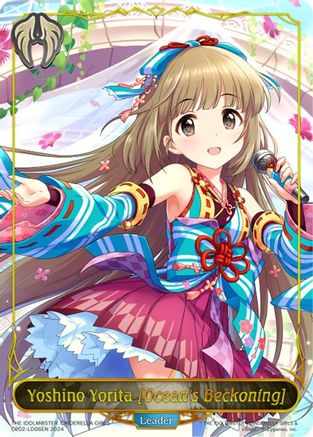 Image of Yoshino Yorita [Ocean's Beckoning] (CP02-LD06EN) - CP02 THE IDOLMSTER CINDERELLA GIRLS