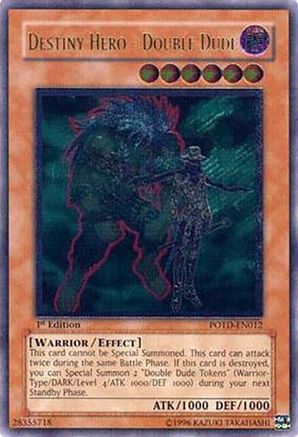Image of Destiny Hero - Double Dude (UTR) (POTD-EN012) - Power of the Duelist Unlimited