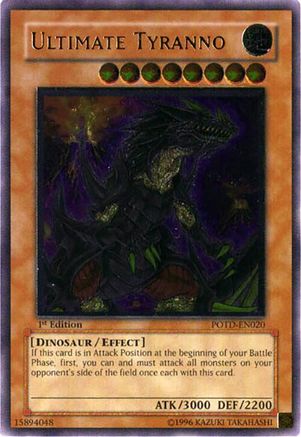 Image of Ultimate Tyranno (UTR) (POTD-EN020) - Power of the Duelist 1st Edition