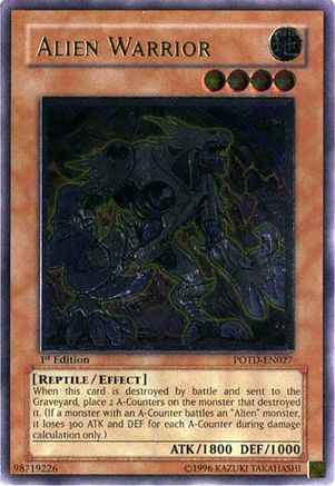 Image of Alien Warrior (UTR) (POTD-EN027) - Power of the Duelist 1st Edition