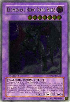 Image of Elemental Hero Dark Neos (UTR) (POTD-EN033) - Power of the Duelist Unlimited