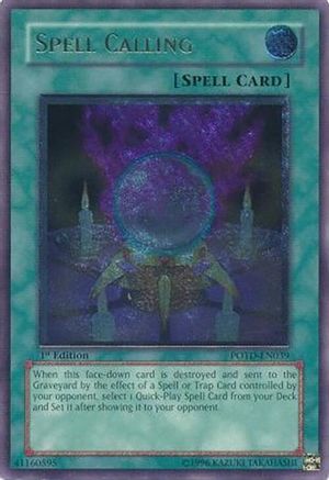 Image of Spell Calling (UTR) (POTD-EN039) - Power of the Duelist 1st Edition